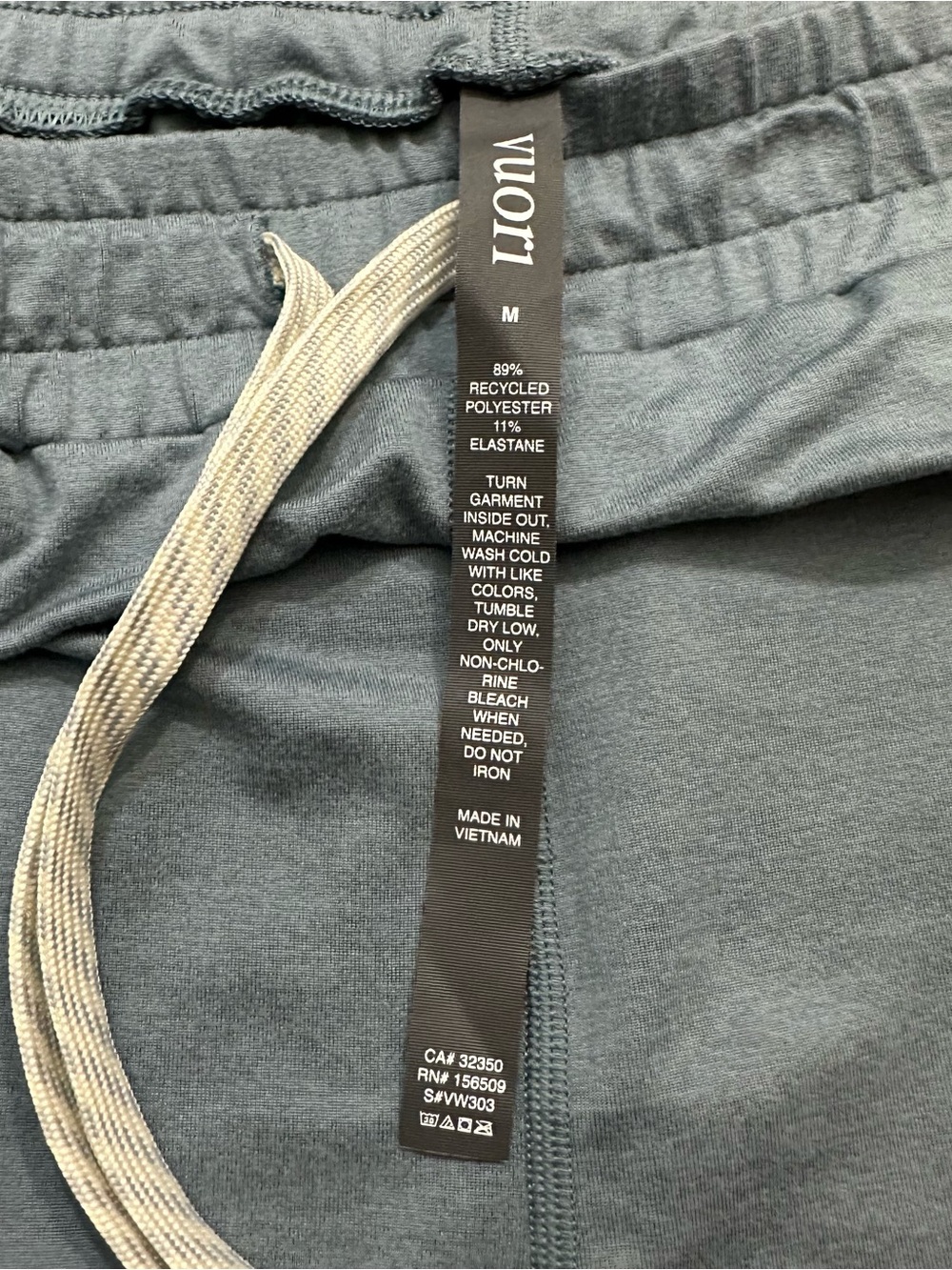 Vuori Performance Joggers blue/gray Women's Medium DreamKnit Soft Athletic VW303 - Picture 5 of 8